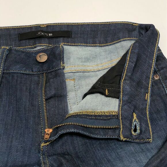 Joe's Jeans Curvy Bootcut Mona Dark Wash Mid Rise Womens Size 27 x 32.5(Altered) - Picture 3 of 7